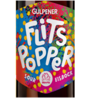 Logo van Flitspopper bier van Gulpener en Oedipus
